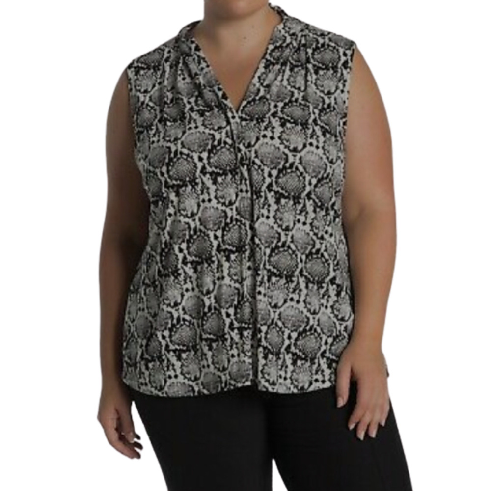 Calvin Klein Snakeskin Print Black Multi PXL